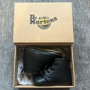 Dr. Martens Newborn Leather Booties NEW